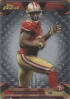 2013 Topps Finest Vernon Davis #84