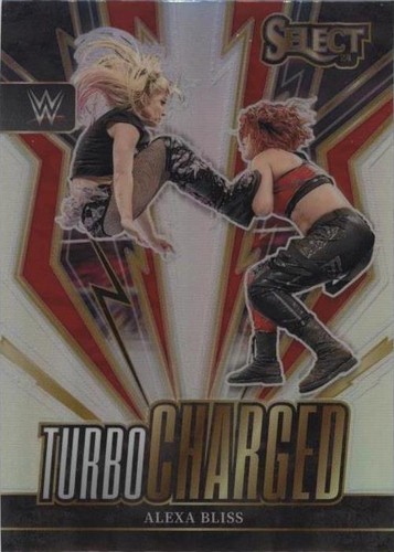 Alexa Bliss 2024 Select WWE #13 Throwback Red Prizm Insert