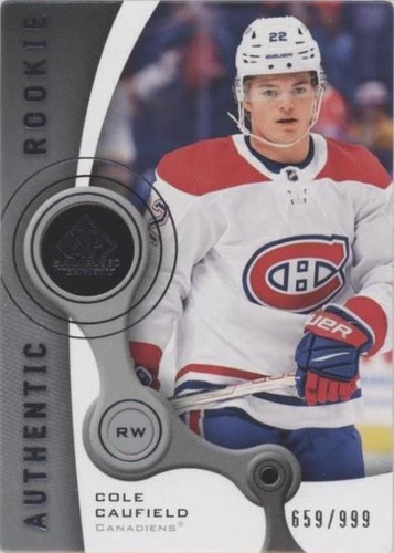 2021-22 Upper Deck SP Game Used - Cole Caufield #R-1