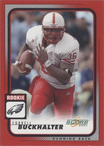 2001 Score Correll Buckhalter #326