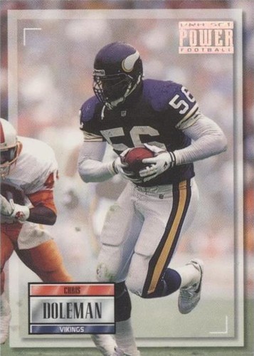 1993 Pro Set Power Chris Doleman #56