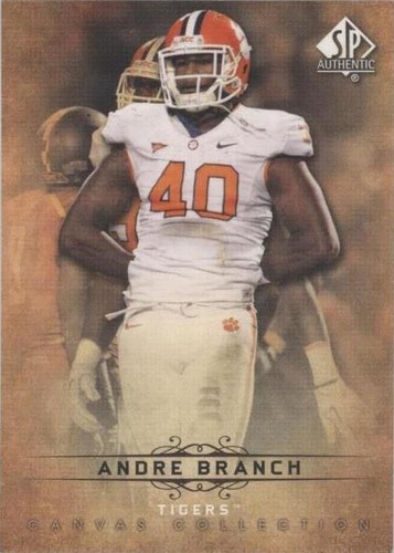 2012 SP Authentic Andre Branch #CC-5