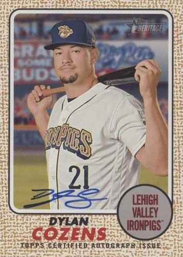 2017 Topps Heritage Minor League Edition - Dylan Cozens #ROA-DC