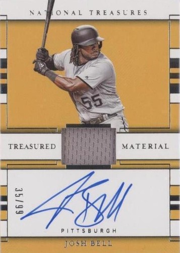 2020 Panini National Treasures - Josh Bell #TMS-JB