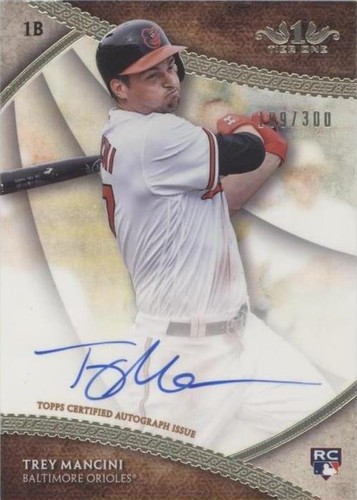 2017 Topps Tier One - Trey Mancini #BOA-TMN