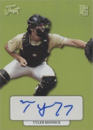 2022 Leaf Perfect Game National Showcase - Tyler Minnick #GA-TM2