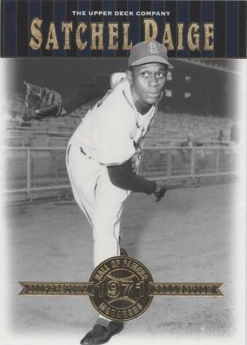 2001 Upper Deck Salón de la Fama - Cartera Paige #24