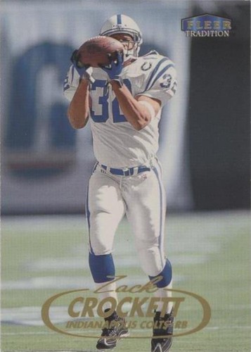1998 Fleer Tradition Zack Crockett #179