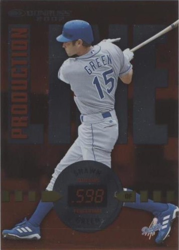 2002 Donruss - Shawn Green #PL-34