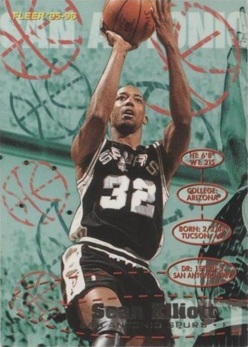 1995-96 Fleer - Sean Elliott #168