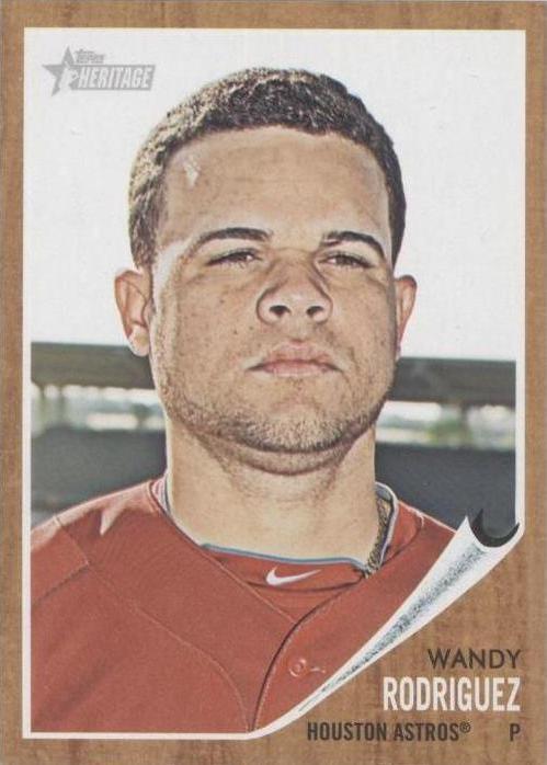 2011 Topps Heritage - Wandy Rodriguez #419