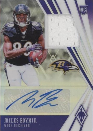 2019 Panini Phoenix Miles Boykin #RJA-MB