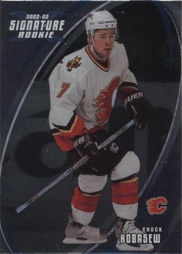 2002-03 In the Game Be A Player Signature Series - Chuck Kobasew #185