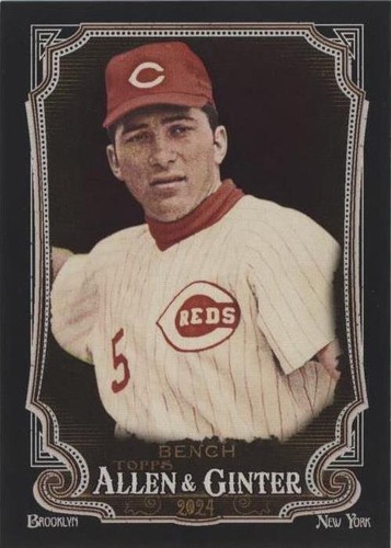 2024 Topps Allen & Ginter X - Johnny Bench #350