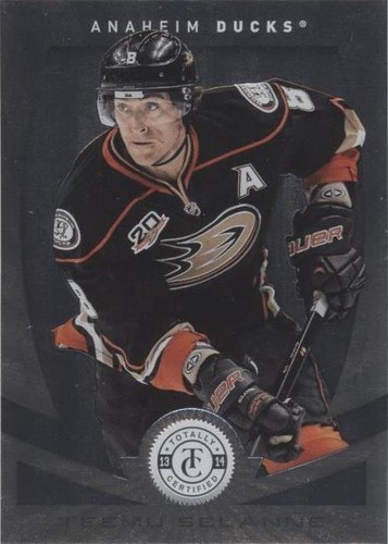 2013-14 Totally Certified - Teemu Selanne #126