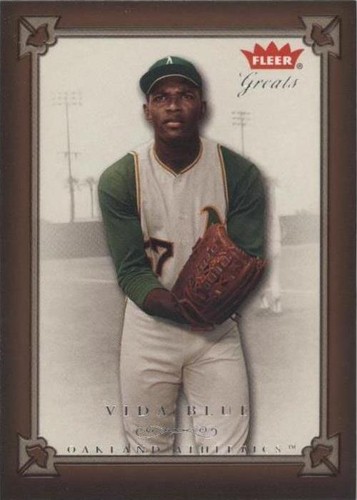 2004 Fleer Greats of the Game - Vida Blue #23