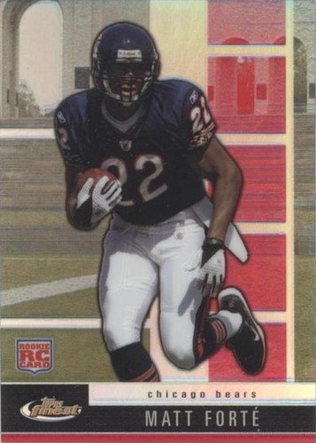 2008 Topps Finest Matt Forte #114