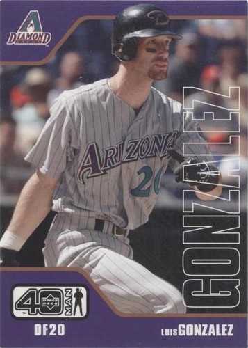 2002 Upper Deck 40 Man - Luis Gonzalez #642