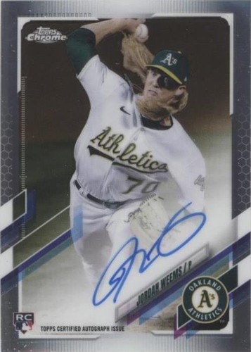2021 Topps Chrome - Jordan Weems #RA-JW