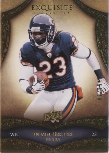 2009 Upper Deck Exquisite Collection Devin Hester #37