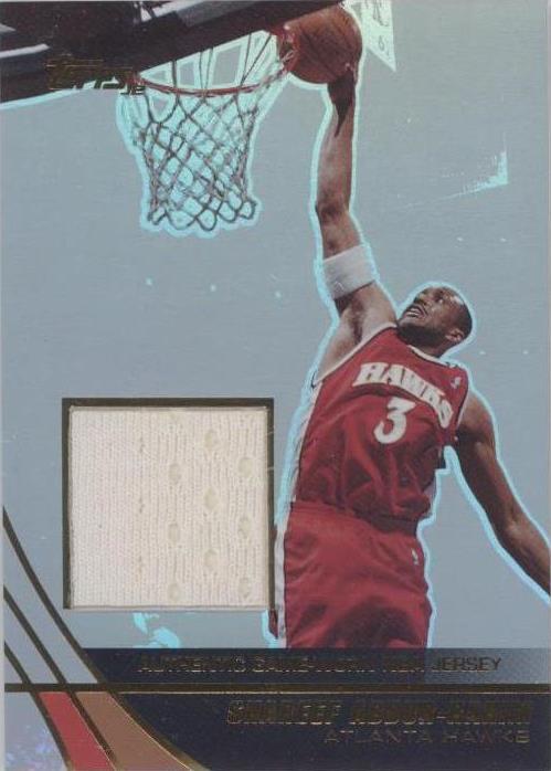 2003-04 Topps Jersey Edition - Shareef Abdur-Rahim #JESAR