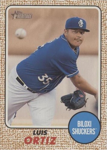 2017 Topps Heritage Minor League Edition - Luis Ortiz #61
