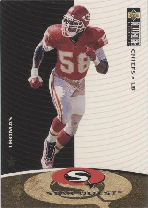 Derrick Thomas 1997 Upper Deck Collector's Choice #SQ39