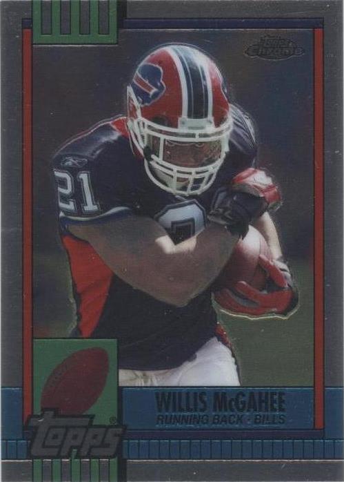 2005 Topps Chrome Willis McGahee #TB35