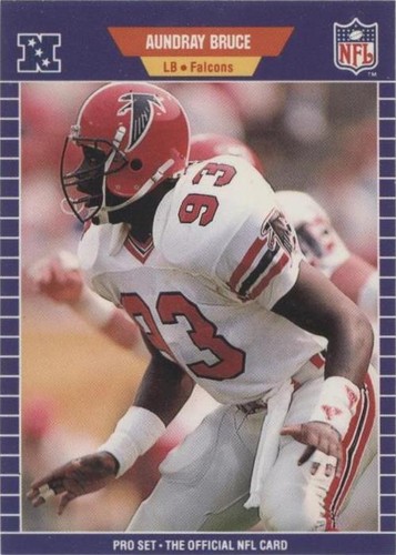 1989 Pro Set Aundray Bruce #2