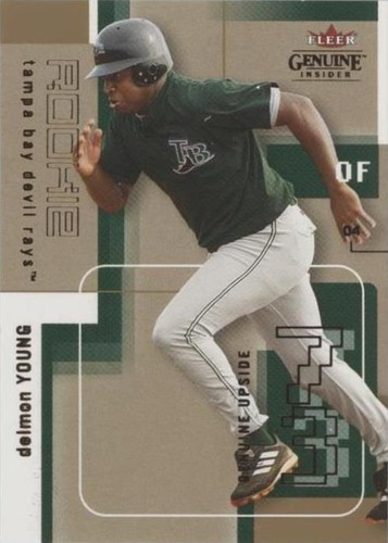 2004 Fleer Genuine Insider - Delmon Young #112