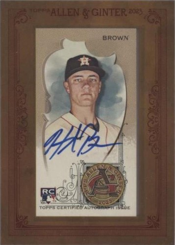 2023 Topps Allen & Ginter - Hunter Brown #MA-HB