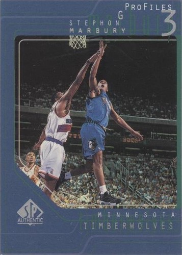 1997-98 SP Authentic - Stephon Marbury #P38