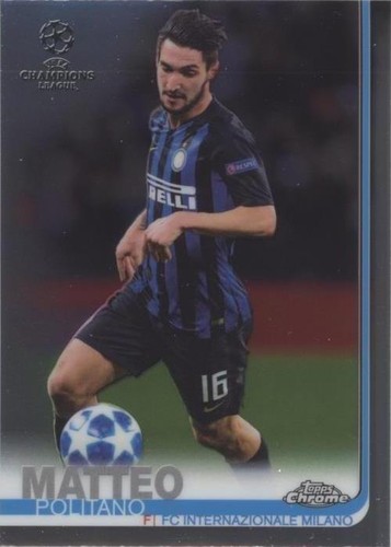 2018-19 Topps Chrome UCL Matteo Politano #65
