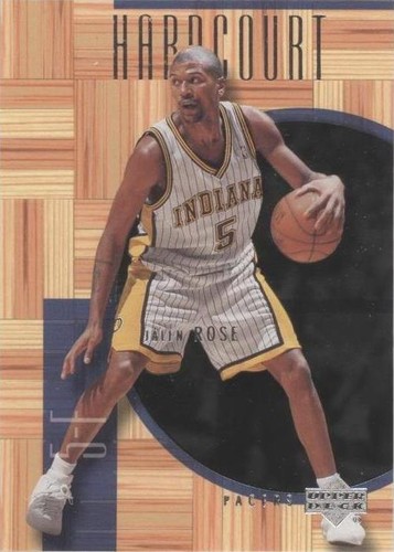 2000-01 Upper Deck Hardcourt - Jalen Rose #22