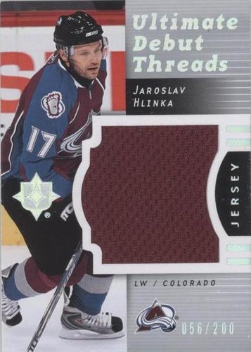 2007-08 Ultimate Collection - Jaroslav Hlinka #DT-JH