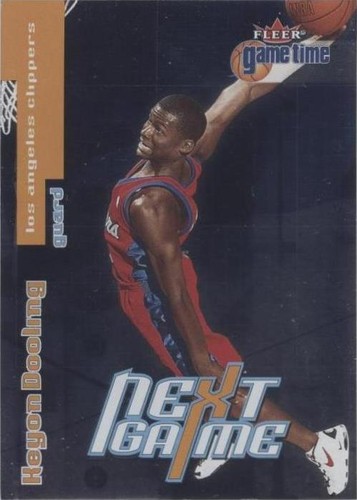 2000-01 Fleer Game Time - Keyon Dooling #104