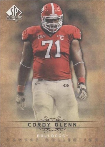 2012 SP Authentic Cordy Glenn #CC-50