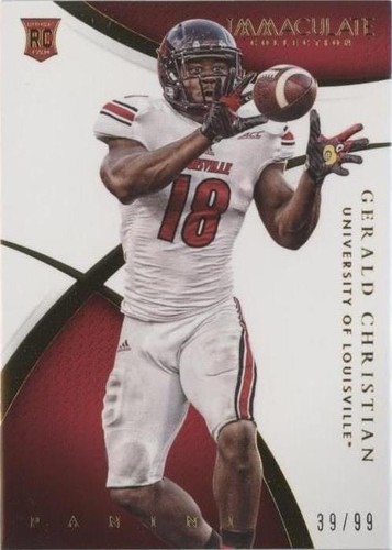 2015 Panini Immaculate Collection Collegiate Gerald Christian #142