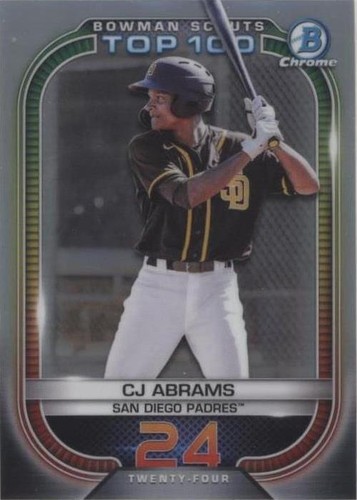 2021 Bowman - C.J. Abrams #BTP-24