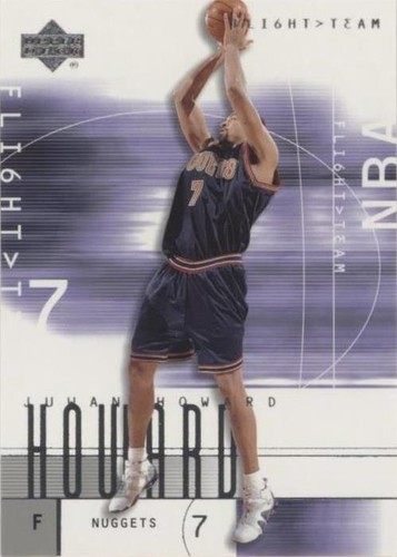 2001-02 Upper Deck Flight Team - Juwan Howard #42