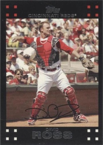 小物 Ross 2007 Topps #117 David Ross Cincinnati Reds | eBay