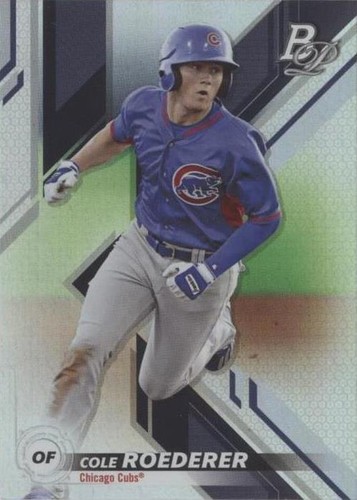 2019 Bowman Platinum - Cole Roederer #TOP-98