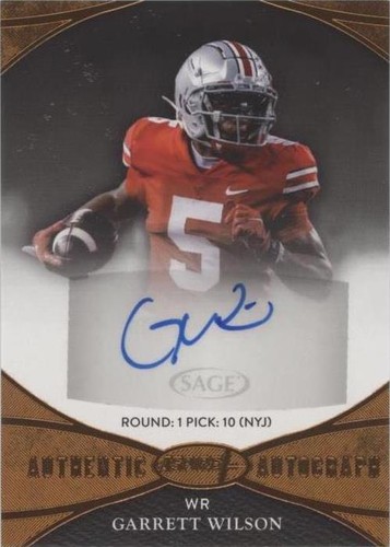 2022 Sage Aspire Garrett Wilson #ASP-GW