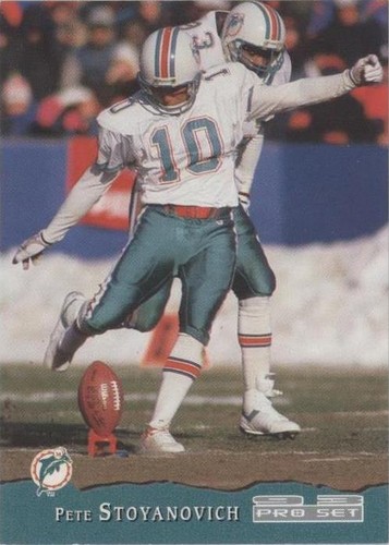 1993 Pro Set Pete Stoyanovich #253