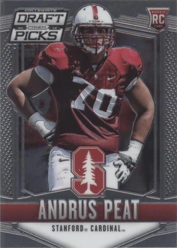 2015 Panini Prizm Collegiate Draft Picks Andrus Peat #152