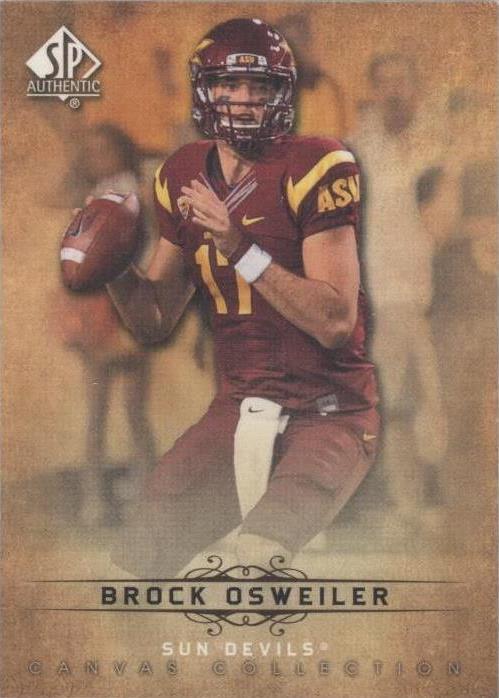 2012 SP Authentic Brock Osweiler #CC-87