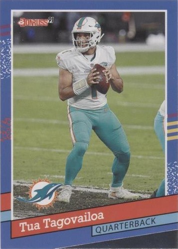 2021 Panini Donruss Tua Tagovailoa #91-27