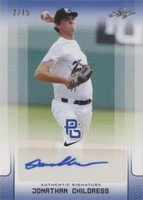 2017 Leaf Perfect Game National Showcase - Jonathan Childress #BA-JC1