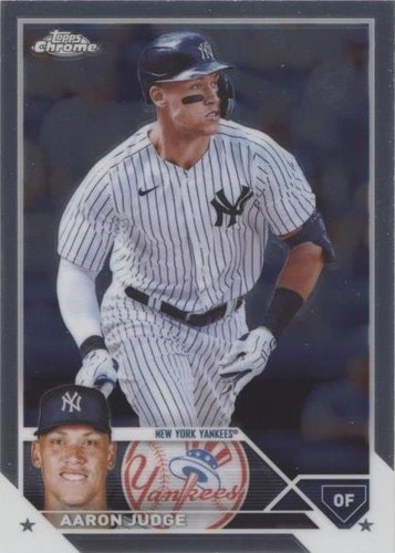 2023 Topps Chrome - Aaron Judge #62