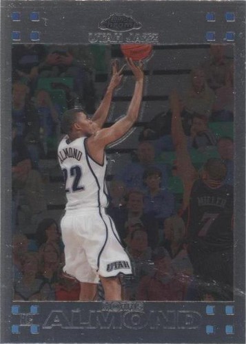 2007-08 Topps Chrome - Morris Almond #154